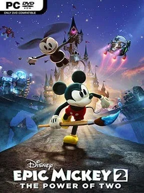 Disney Epic Mickey 2: The Power Of Two Cover Art