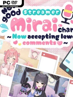 No-good Streamer Mirai-chan! (Uncensored) Cover Art