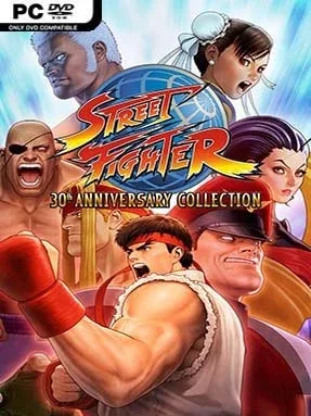 Street Fighter 30th Anniversary Collection Cover Art