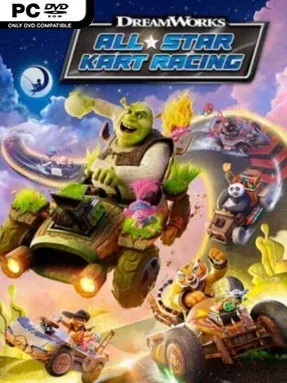 DreamWorks All-Star Kart Racing (Incl. ALL DLC) Cover Art