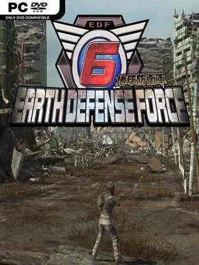 EARTH DEFENSE FORCE 6 Cover Art