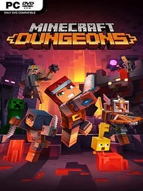 Minecraft Dungeons Cover Art