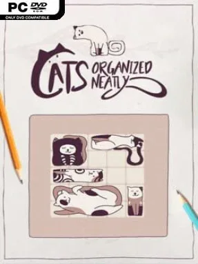 Cats Organized Neatly