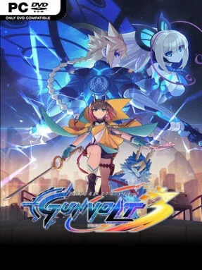Azure Striker GUNVOLT 3 Cover Art