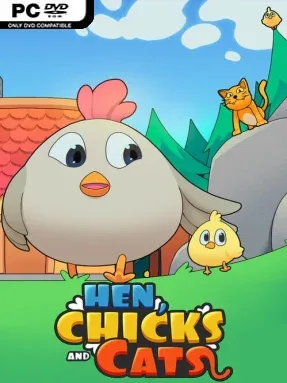 HEN, CHICKS AND CATS Cover Art