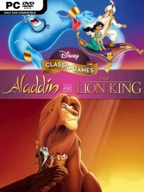 Disney Classic Games: Aladdin and the Lion King Cover Art