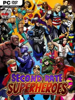 Second Rate Superheroes Cover Art
