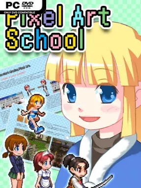 Pixel Art School – 今から始めるドット絵入門 Cover Art