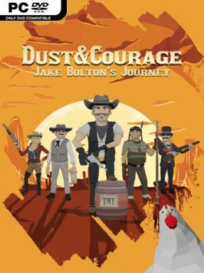 Dust & Courage: Jake Bolton’s Journey Cover Art