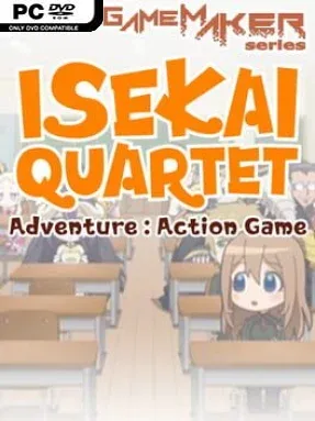 Pixel Game Maker Series Isekai Quartet Adventure Action Game Cover Art