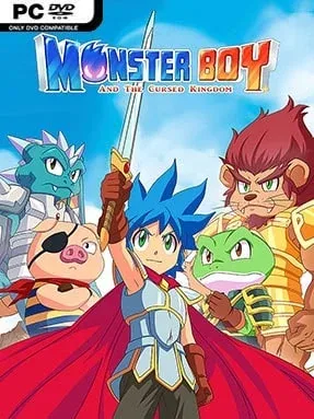 Monster Boy and the Cursed Kingdom Cover Art
