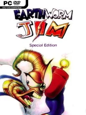 Earthworm Jim (GOG) Cover Art