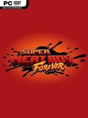 Super Meat Boy Forever Cover Art