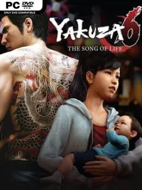 Yakuza 6: The Song of Life Cover Art