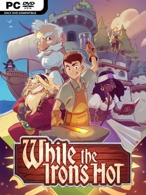 While The Iron’s Hot Cover Art