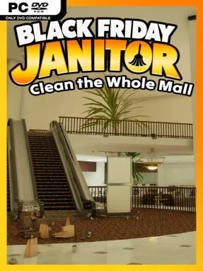 Black Friday Janitor: Clean the Whole Mall Cover Art