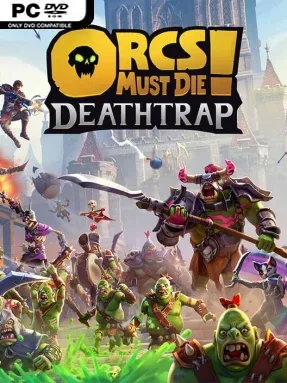 Orcs Must Die! Deathtrap Cover Art