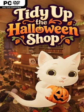Tidy Up the Halloween Shop Cover Art
