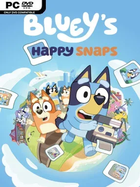 Bluey’s Happy Snaps: Deluxe Edition Cover Art